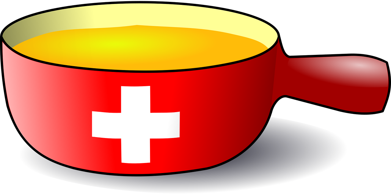 genießen sie eine traditionelle schweizer fondue – perfekt geschmolzener käse, ideal für gesellige abende mit familie und freunden.